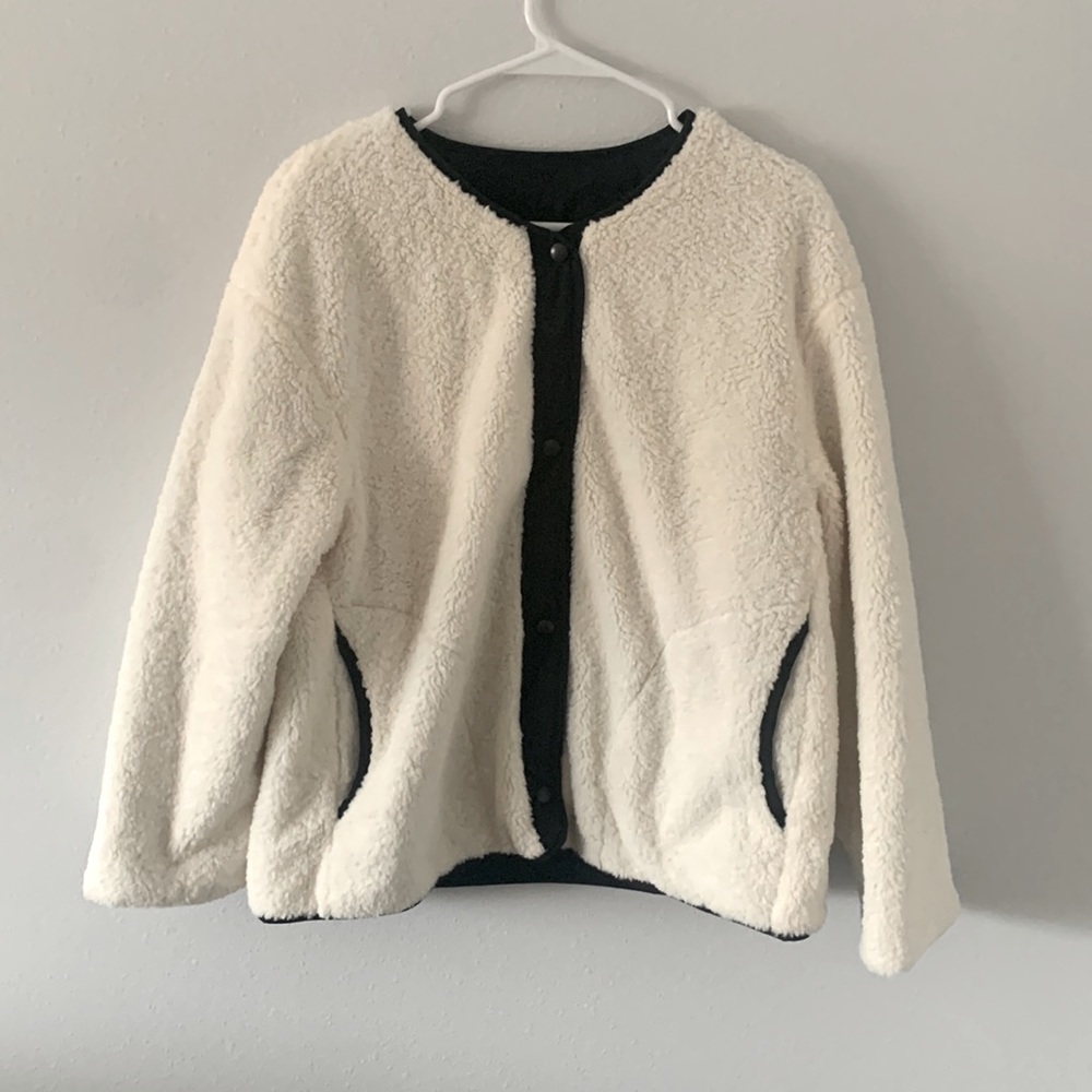 Gap Reversible Fleece Sherpa Jacket